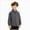 A113-Grey, variant on Boys And Long Sleeved Checkered Shirt Retro Color Blocked Cardigan Fashionable And Versatile Lapel Top Jacket,Colorblock Lapel Shirt 9-10 Years