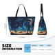 thumbnail image 4 of Disketp Astronaut In A Space Suit On The Planet Bolsa de Playa de Gran Capacidad, Bolso Impermeable y a Prueba de Arena para Mujer, Ideal para Playa, Piscina y Natación, 4 of 7