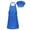 Blue, variant on YIZYIF Kids Boys Girls Adjustable Aprons Chef Hat for Kitchen Cooking Baking Painting Front Pocket Bib Apron Rose Red L
