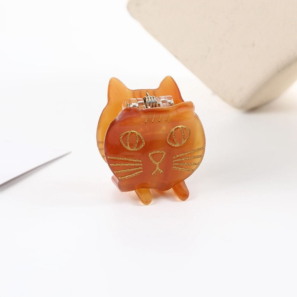 Cute Cherry Hair Claw Rabbit Cat Girls Hair Wear Resin Hair Clip Women Hair  Accessories Hairpin Cherry Hair Claw Children Head Wear F 