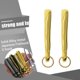 thumbnail image 5 of Paquete de 2 carteras japonesas Toystoory con gancho en forma de U, soporte para llaveros de aleación de Zinc, ganchos para manualidades, Artesanía Oro oscuro, 5 of 6