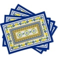 thumbnail image 4 of Lemon Summer Table Placemats for Dining 12 x 18 Inch Set of 4，Blue Yellow Boho Heat-Resistant Washable Table Non-Slip Rectangle Place Mat for Seasonal Party Kitchen Dining Table Decor, 4 of 8