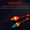 thumbnail image 6 of 8pcs Vertical Buoy Bobber for Fishing Outdoor Fishing Equipment Floating Bobber Sensitivity Fishing Float 9.5-11cm, 6 of 10