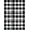 Black White Gray, Pattern 7, variant on ODIKA 8'x10' Washable Area Rug Non-Slip Chair-Friendly Mat Plaid Welcome Checkered Farmhouse Gingham Even Grid Front Door Flowing Dynamic for Dining Room, Large Office, Lounge