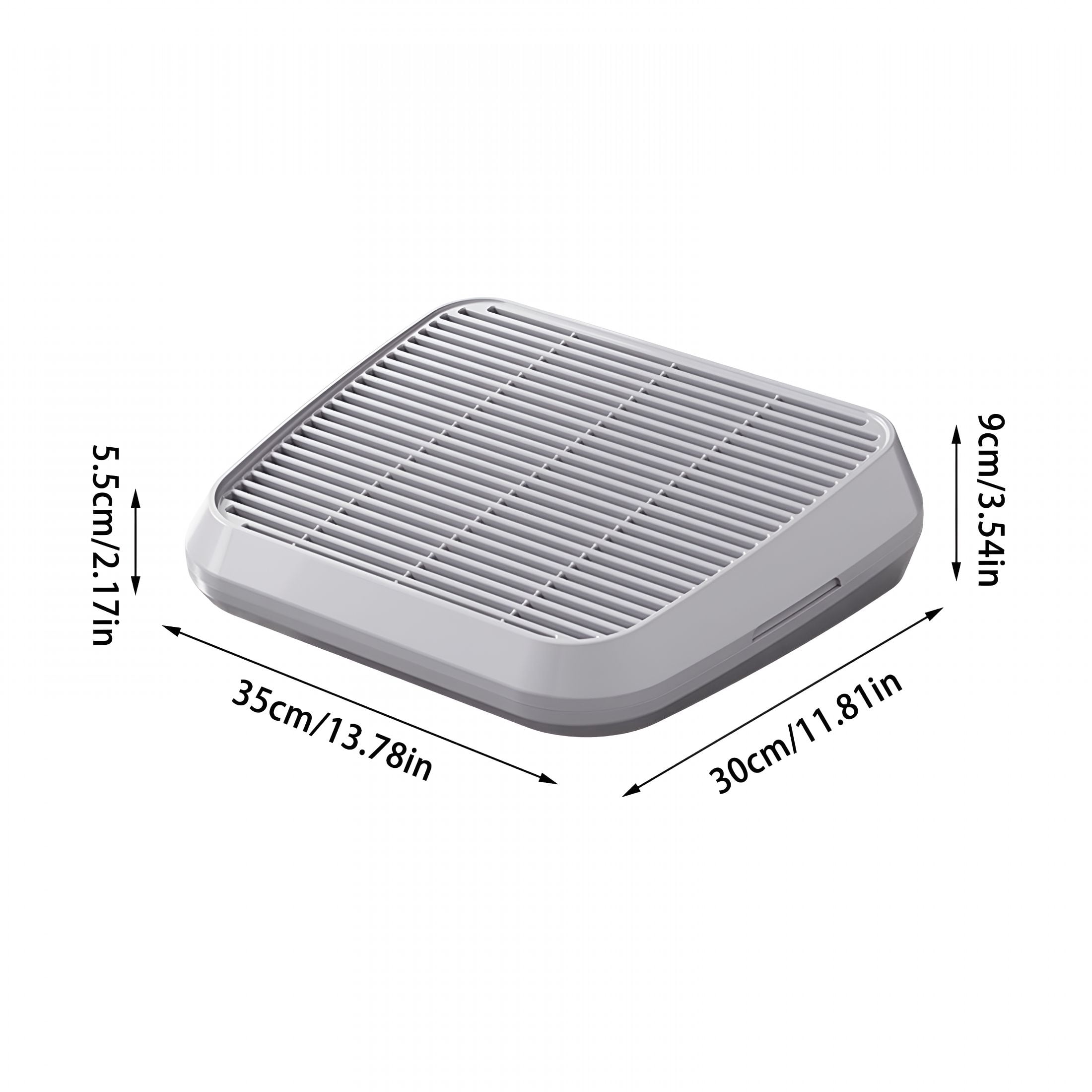 ACDANC Self-Cleaning Cat Litter Ramp with Double-Layer Filtration System Low-Entry Step Design High Capacity Tracking Control Senior Cat Accessible Anti-Pedal Pet Hygiene Solution