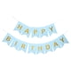 thumbnail image 1 of Pancarta de Feliz Cumpleaños de 6.7 x 4.7 Pulgadas para Decoraciones de Fiesta, Azul, 1 of 6