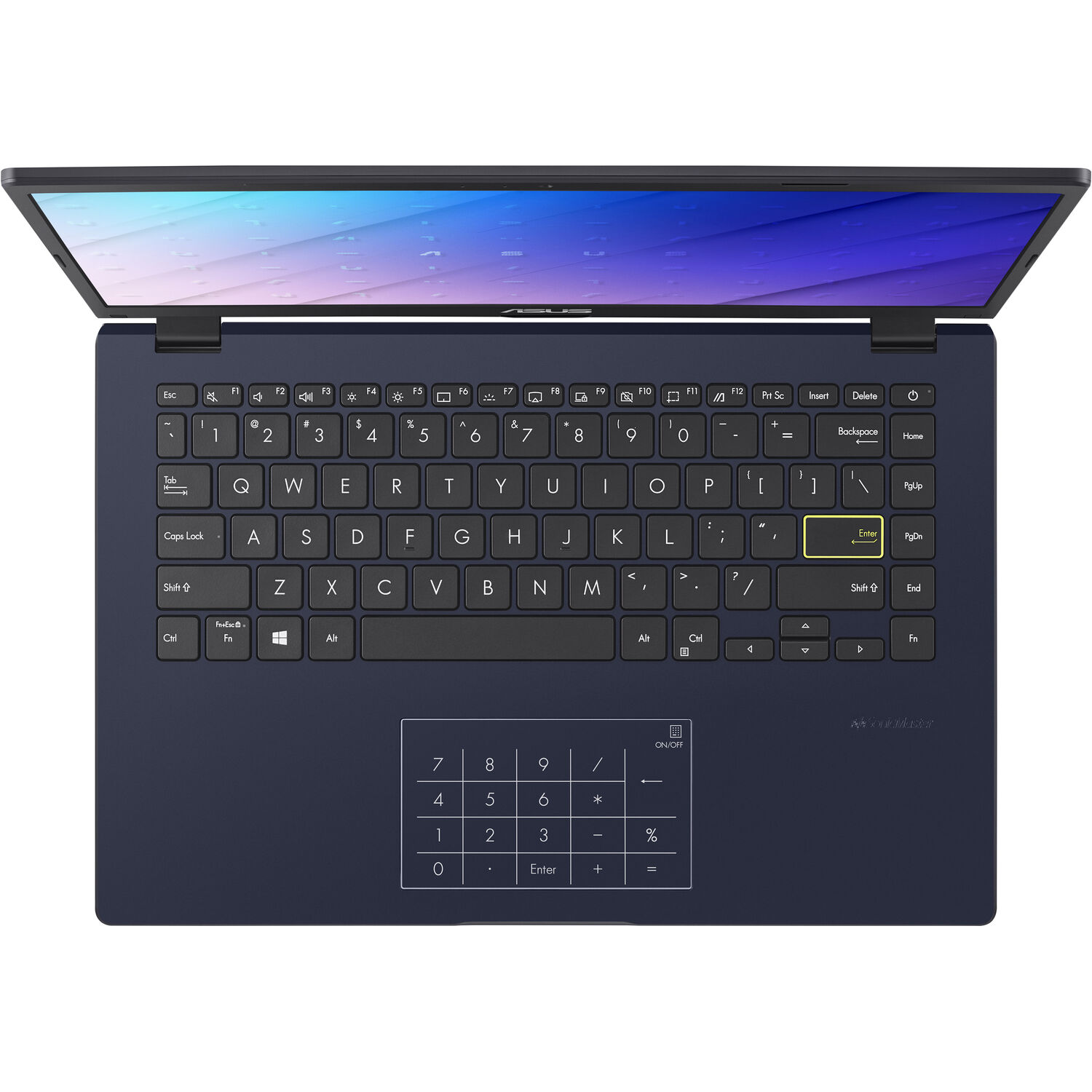 ASUS 14 L410 Everyday Value Laptop (Intel Celeron N4020 2-Core, 4GB RAM, 64GB SSD + 64GB eMMC, 14.0" Full HD (1920x1080), Intel UHD 600, Wifi, Bluetooth, Webcam, 1xUSB 3.2, 1xHDMI, Win 10 Home) - image 3 of 6