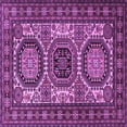 thumbnail image 1 of Ahgly Company Indoor Square Persian Purple Traditional Area Rugs, 6' Square, 1 of 4