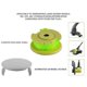 thumbnail image 3 of 4Pcs Spool Caps for Ryobi One 18V 24V 40V Grass Trimmer AC14HCA Replacement Spool Cap, 3 of 5