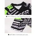thumbnail image 5 of Camisetas de descenso de la marca X-Tiger, camisetas de ciclismo 100 % poliéster, ropa de descenso, camisetas de ciclismo de montaña, ropa deportiva para carreras de motocross, 5 of 5