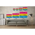 thumbnail image 3 of Awkward Styles Pansexual Pride Flag Framed Canvas Art Pansexual Flag Illustration LGBTQ Flag Room Wall Art Pink Canvas Decals Room Decor Gay Room Decorations Gay Flag Room Wall Decor Blue Decor, 3 of 7