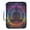 Buddhism Silhouette, variant on Haosy Accordion File Organizer Zipper Binder 500 Sheet 6-Tab Expanding File Folder Multi-Pocket 1.2 Inch 3 Ring Neon Ripples
