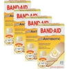(4 pack) (4 Pack) Band-Aid Brand Adhesive Bandages with Neosporin Antibiotic Ointment, Pack of Assorted Sizes, for Wound Care and First Aid, 20 ct