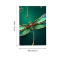 thumbnail image 3 of Creowell Dragonfly Jewelry Illustration Wall Hanging Tapestry 100% Polyester 40*60in, 3 of 6