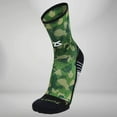 thumbnail image 2 of Zensah Camo Socks (Mini-Crew) M / Army Green, 2 of 3
