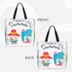 thumbnail image 2 of Fotbe Gnomes Summer Bolsa Tote con Estampado para Mujer, Bolsos con Cremallera, Bolsa de Hombro Casual de Gran Capacidad con Bolsillos Internos, 2 of 7