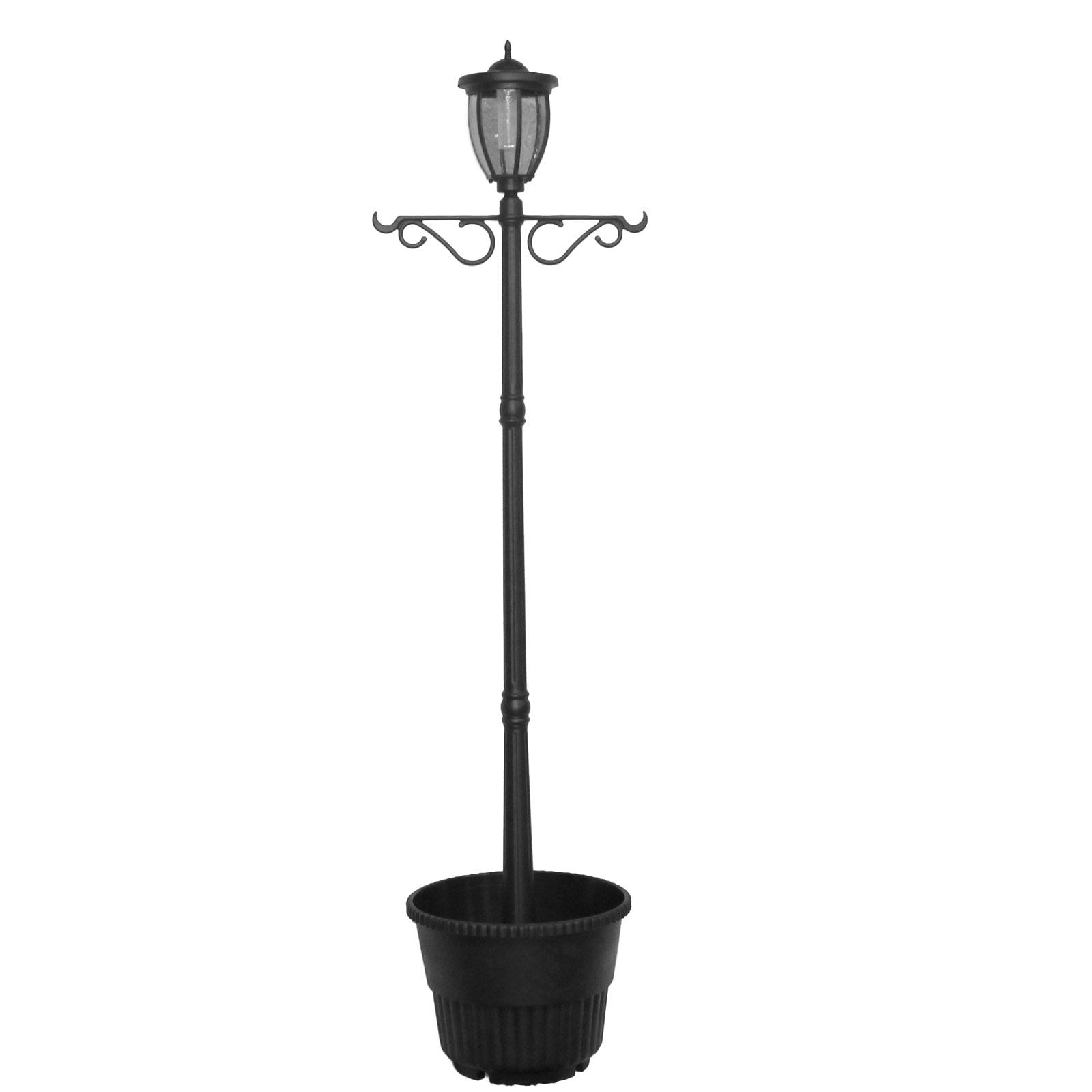Sun Ray Kenwick Solar Lamp Post And Planter Com