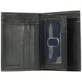 thumbnail image 5 of Billetera Tommy Hilfiger con tres pliegues, elegante y delgada, para hombre, color negro, 5 of 5