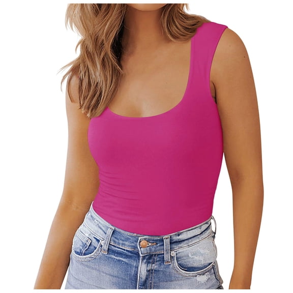 NJGRAE Womens Short Sleeve Tops Women's Blouses Women Basic Slim Fit Summer Tops Cute Sleeveless Shirts Lightweight Travel T-Shirts M