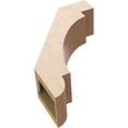 thumbnail image 6 of Ekena Millwork 5"W x 14"D x 18"H Aspen Rough Cedar Woodgrain TimberThane Knee Brace, Primed, 6 of 6