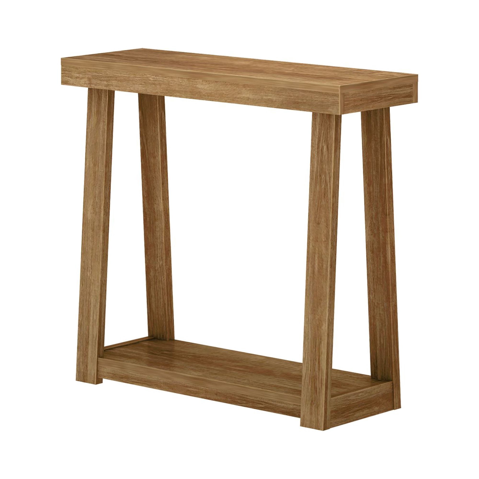 Plank+Beam Solid Wood 36 " Console Table with Storage, Narrow Entryway Table, Living Room
