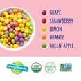 thumbnail image 5 of YumEarth Organic Giggles Chewy Candy Bites - Fruit Flavored Snack Packs - Allergy Friendly, Gluten Free, Non-GMO, Vegan, No Artificial Flavors or Dyes, 7.5 oz. (Pack of 15), 5 of 7