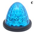 thumbnail image 1 of 1x White Amber Red 16 LED Side Marker Clearance Light Trailer O7 Lorry F D5K2, 1 of 9