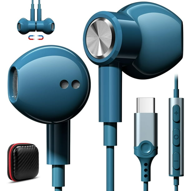 Auriculares USB C Jelanry para iPhone 16e 16 Pro Max 15 Plus
