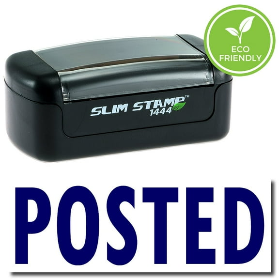 Slim Pre-Inked Posted Stamp with Purple Ink