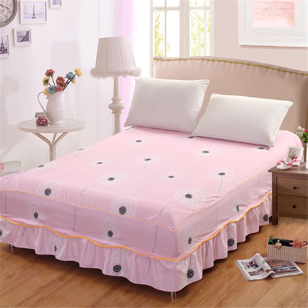 queen bed skirt Fitted Sheet Striped bed skirt Walmart Canada