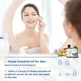 thumbnail image 4 of HIQILI Thyme Oil, 100ml Pure Essential Oi for Hair, Skin, Diffuser, Aromatherapy, 4 of 5
