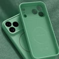thumbnail image 6 of for iPhone 17 Pro Magnetic Case, Compatible with MagSafe, Soft Anti-Scratch Microfiber Lining, Slim Silicone Shockproof Protective Lightweight Phone Case for iPhone 17 Pro, Khaki, 6 of 7