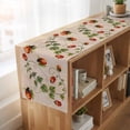 thumbnail image 6 of Table Runners 70 Inches Long Dress Scarves, Ladybugs Eucalyptus Farmhouse Coffee/Dining/Kitchen Table Decor, Holiday Table Runner, Spring Botanical Leaves Retro 13x70 Inch, 6 of 9
