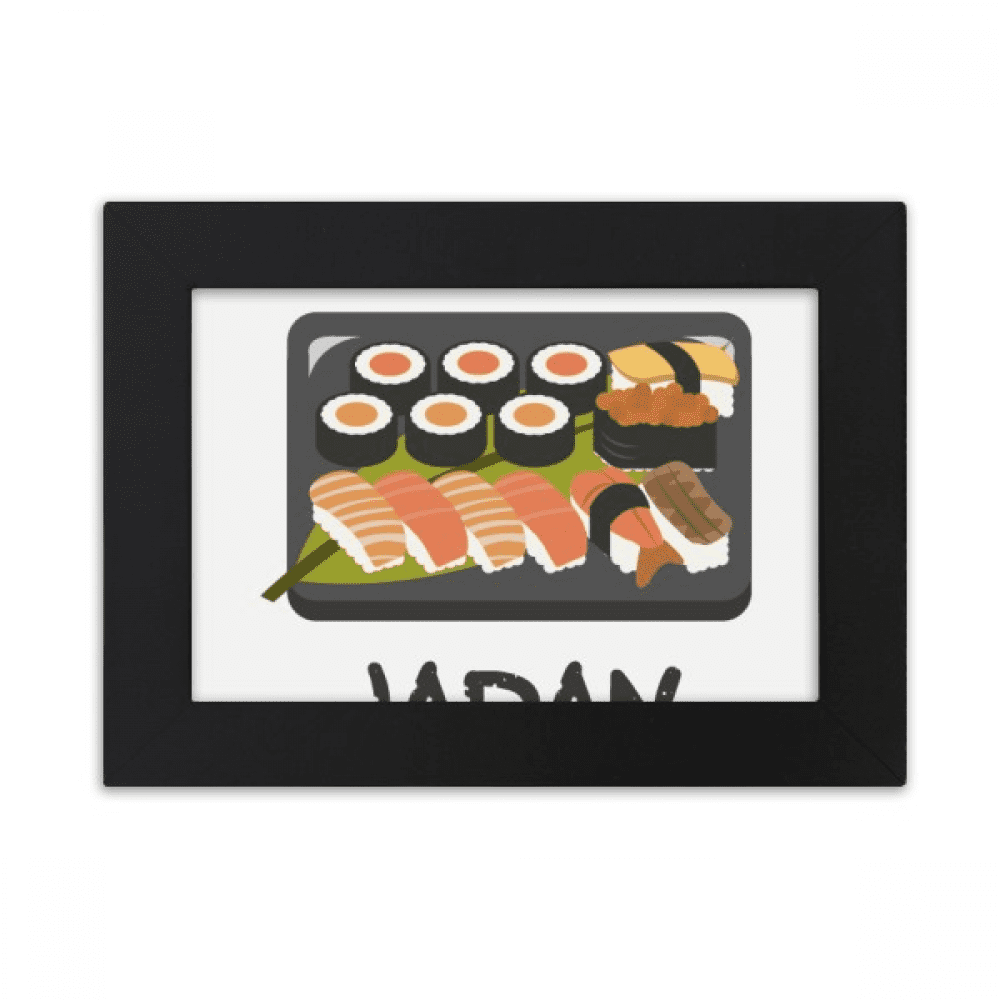 Traditional Japanese Sushi Box Desktop Photo Frame Ornaments Picture