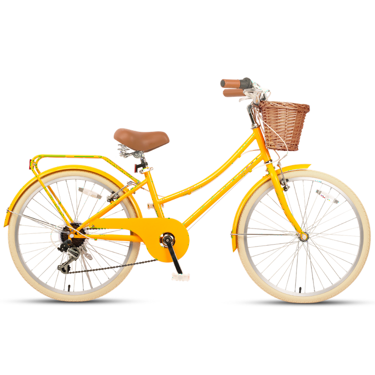 【Glerc】Missy女の子自転車 24インチ レトロシティーサイクル Amazon | Glerc 女の子自転車 可愛い小中学生自転車 シティーサイクル