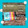 thumbnail image 4 of RUN GUM Variety PackEnergy Chewing Gum 50mg Caffeine Taurine & B-Vitamins Per Piece, 24 Pieces (Pack of 12) Sugar Free, Zero Calorie, No Aspartame, and Gluten Free, 4 of 5