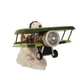 thumbnail image 3 of Enesco Peanuts by Jim Shore Snoopy Flying Christmas Ace Plane Figurine, 5.12 Pulgadas, Multicolor, 3 of 6