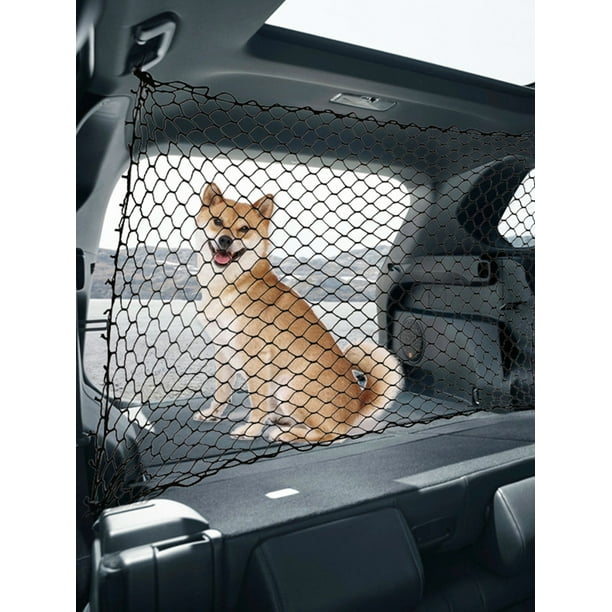 Car Dog Barrier Net with Hooks Durable Dog Car Safety Barrier Net