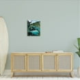 thumbnail image 2 of Stupell Industries Tropical Ocean Inlet Lush Palm Tree Hills Graphic Art Gallery Wrapped Canvas Print Wall Art, Design by Amelia Noyes, 2 of 5