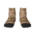 thumbnail image 7 of Adult Quarter Ankle Socks Desert Camouflage Cushion Ventilation Sports Socks, 7 of 7
