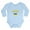 Sky Blue, variant on CafePress - Ukraine T Shirt Ukrainian Body Suit - Long Sleeve Cotton Baby Bodysuit