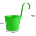 thumbnail image 3 of ORUYROP Coloré Fer Pot de Fleurs Balcon Suspendu Pot de Fleurs Crochet Détachable, 3 of 7