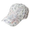 thumbnail image 3 of HuangHuanChen Baseball Cap for Women Summer Lace Style Mesh Back Sun Hat Running Cap Trucker Hats Womens Hat Trendy Creativity Flowers Baseball Cap Purple One Size, 3 of 7