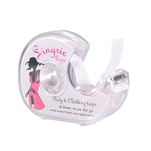 Boob Body Tape Clear Fabric Strong Double Sided Tape For Clothes Dress Bra Skin Bikini 5m 16ft Walmart Com