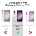 thumbnail image 2 of JETech Slim Fit Case for Samsung Galaxy S23+ / S23 Plus 5G 6.6-Inch, Soft TPU Thin Protective Phone Cover with Matte Finish, Shockproof (Lilac), 2 of 7