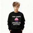thumbnail image 5 of Ruyang The 100th Day Of School Sweatshirts Girls Cute Graphic Preppy Pullover Sweatshirt Oversized Back To 𝐒chool Shirt, 5 of 7