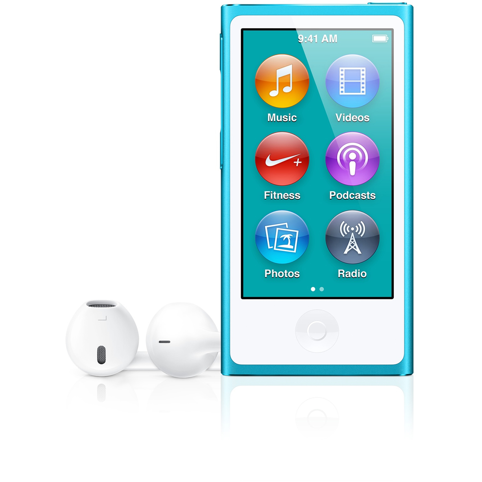 Apple iPod nano 7G 16GB MP3/Video Player with LCD Display & Touchscreen, Blue - image 3 of 3