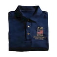 thumbnail image 6 of LPKRT Kids July 4Th USA Polo Shirt Independence Day Print Relaxed Fit Short Sleeve Summer Tops Kids Stylish Breathable Festival Tees Dark Blue 13-14 Years, 6 of 6