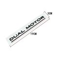 thumbnail image 2 of 3D Dual Motor Badge Sticker Decor Performance Badge Accessories, 2 of 5