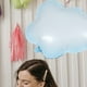 thumbnail image 4 of KAKOWELY 10 globos de aluminio con forma de nube para cumpleaños, baby shower, decoración de fiestas, etc., 4 of 4